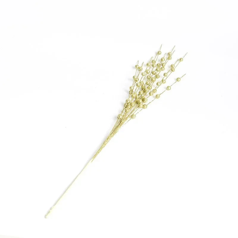 43cm Glitter Berry Artificial Stems | Christmas Tree Ornaments