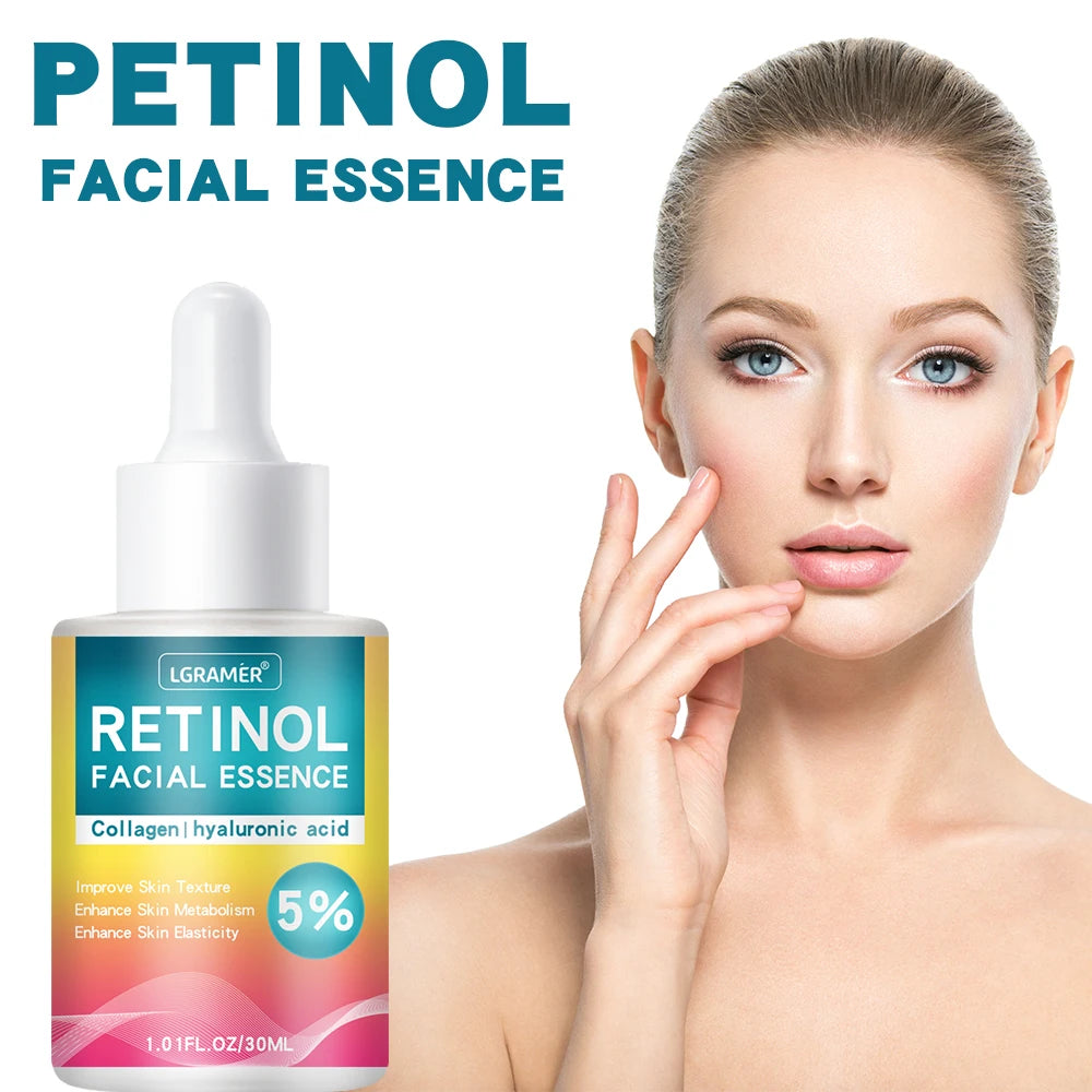 Retinol & Hyaluronic Acid Serum – Face Lift & Firming Face Serum Peaceful Pleasures Health and Wellness