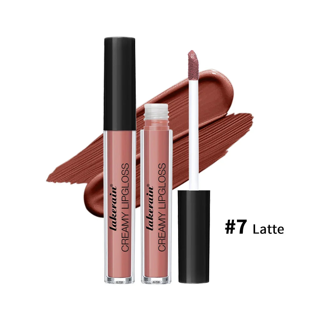 8-Piece Semi-Matte Velvet Lip Gloss Kit – Hydrating & Long-Lasting