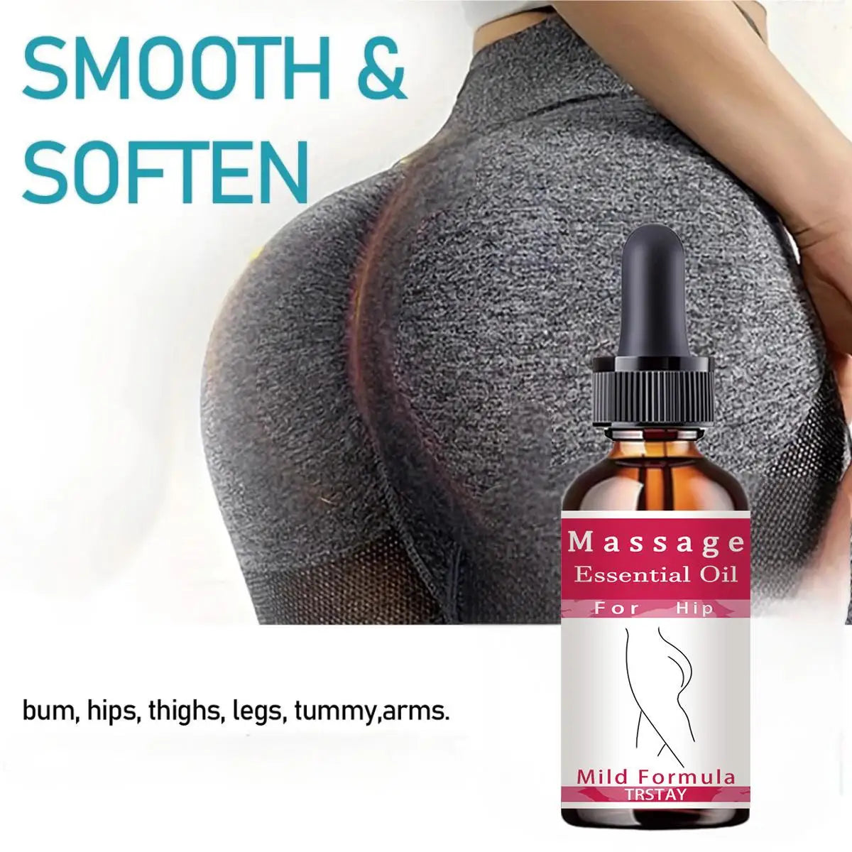 TRSTAY 100% Pure Natural Massage Essential Oil | Unisex