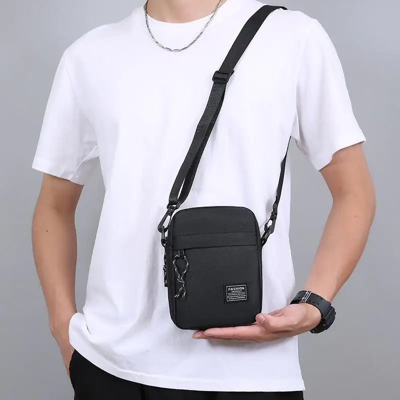 Men's Oxford Shoulder Bag | Crossbody or Single Strap Daily Bag