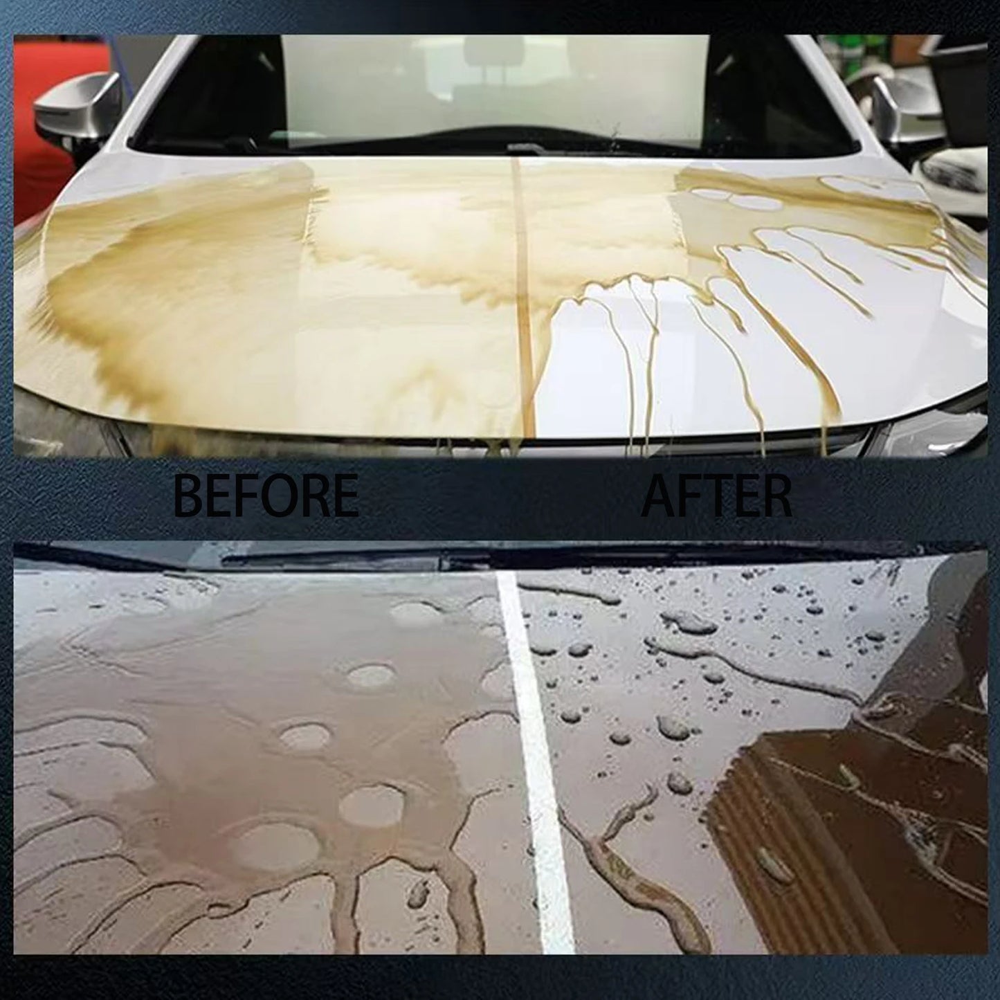 2Pcs 12H Car Coating Polishing Wax Anti-Scratch Paint Protection 5-year Guarantee Glossy Prolonging Paintworks Ceramic Glass Peaceful Pleasures Health and Wellness