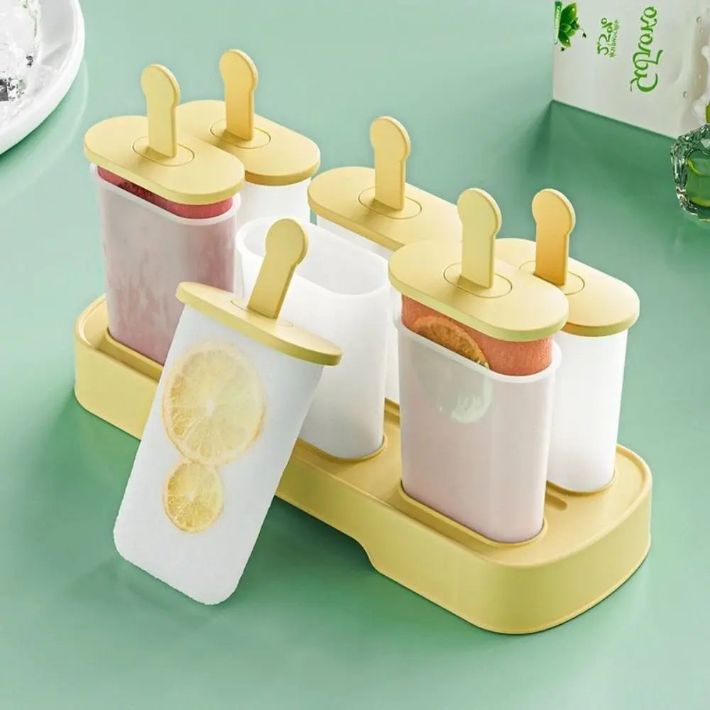 Reusable Popsicle Mold Set – DIY Homemade Ice Cream Maker