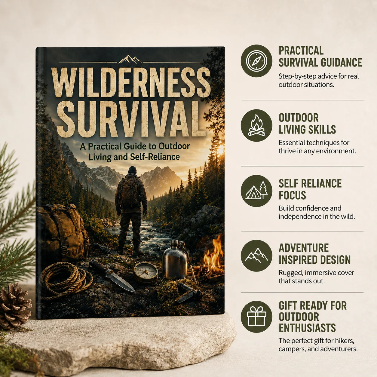 Wilderness Survival Guide Practical Outdoor Living Self Reliance