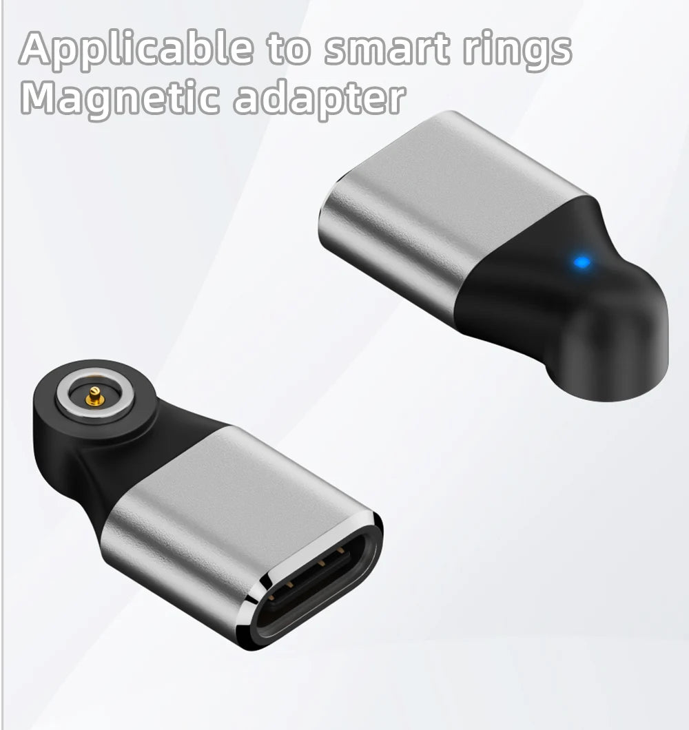 Magnetic Type-C Smart Ring Charging Adapter | USB-C