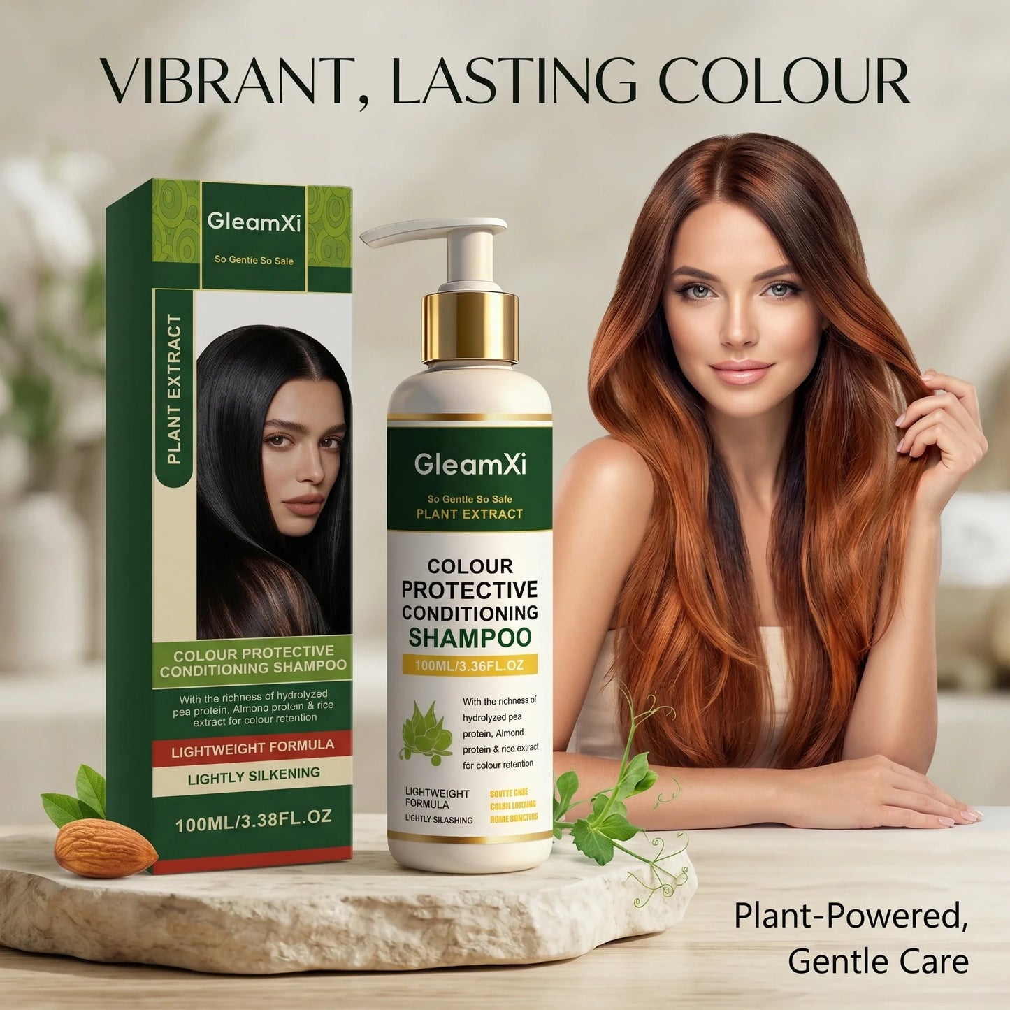 Gleamxi Colour Protect Shampoo – Color Lock, Soft & Shiny Hair
