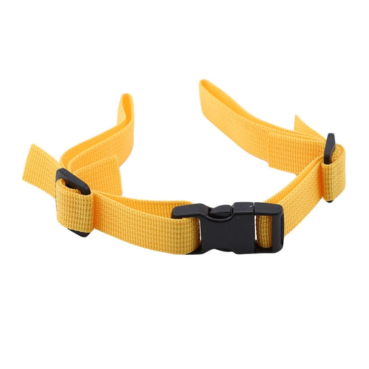 Adjustable Children's Outdoor Backpack Shoulder Strap Fixed Belt Strap Non-slip Pull Belt Durable Chest Strap Bag Accessories Peaceful Pleasures Health and Wellness Yellow