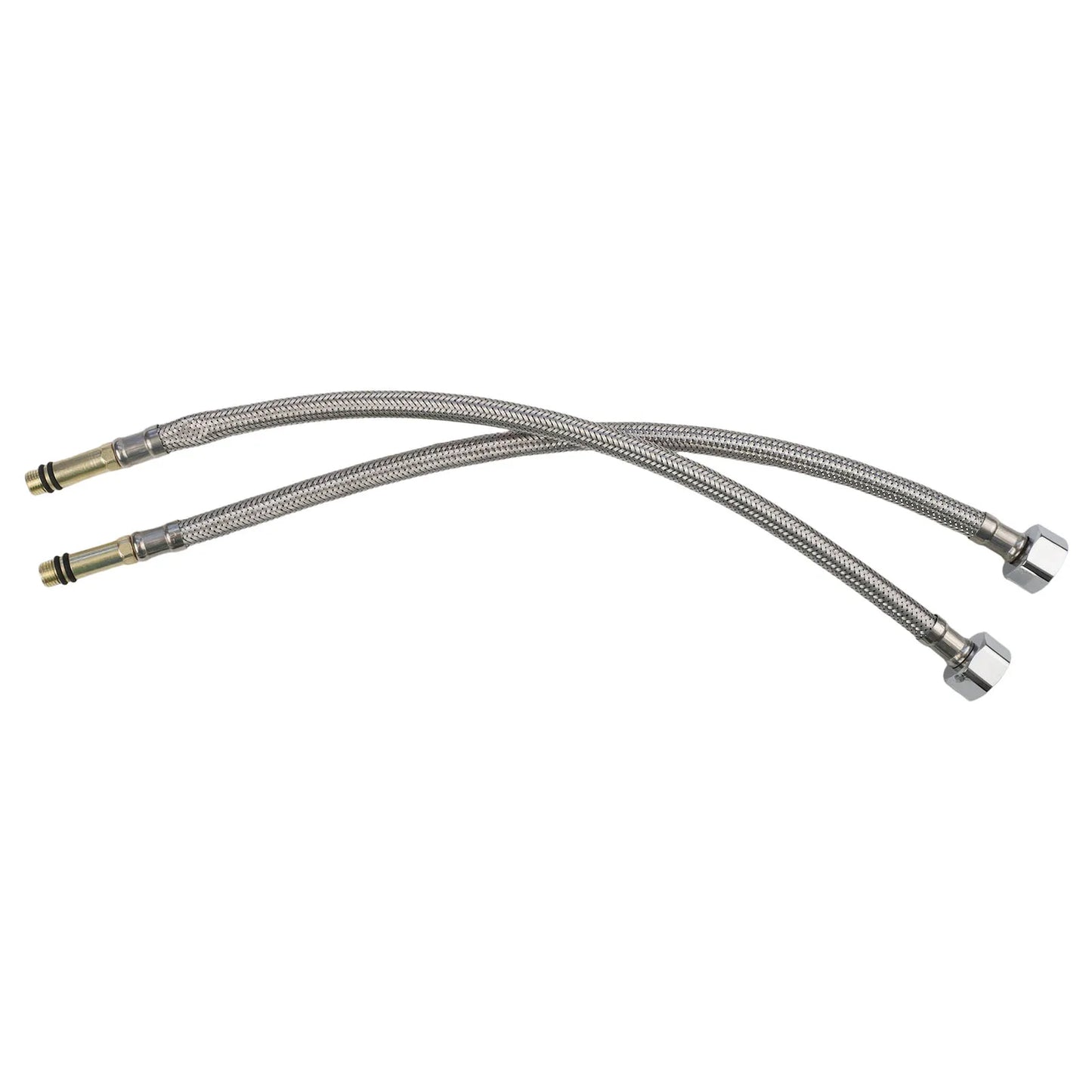 G1 2 Bathroom Kitchen Faucet Connector Stainless Steel Flexible