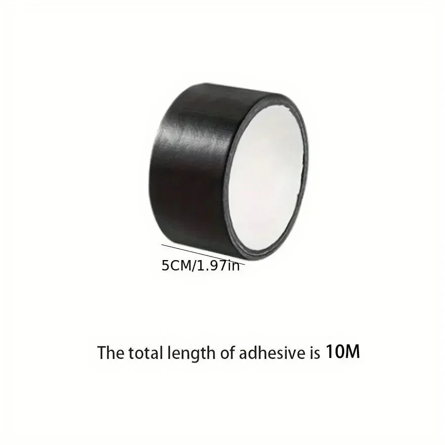 Black Cloth Tape for E-Bike Leather Seat Repair, Sofa & Wear & Tear Black tape 5CM/10CM X 5M/10M Peaceful Pleasures Health and Wellness 1pc 5cmX10m