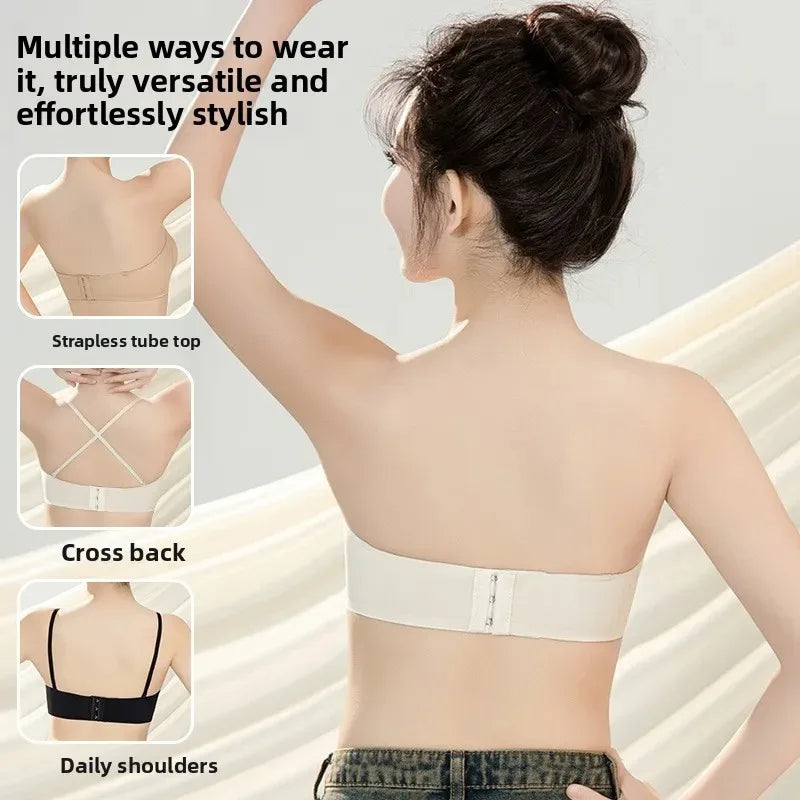 Women's Non-Slip Strapless Bra | Seamless Wire-Free