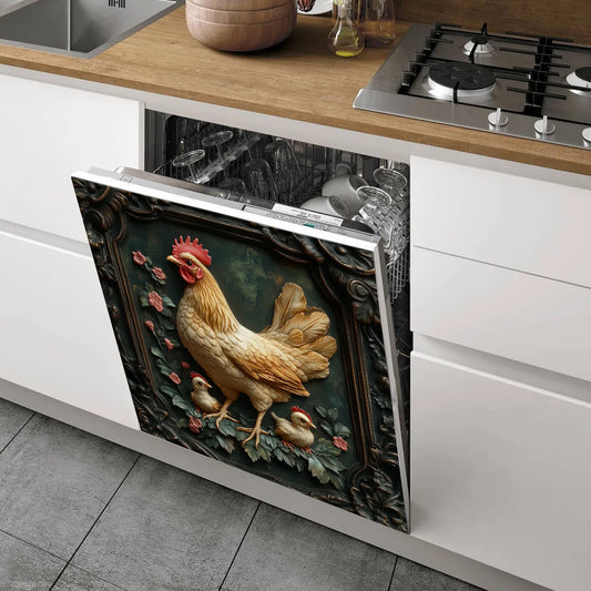 Household dishwasher magnetic patch kitchen and refrigerator magnetic patch Peaceful Pleasures Health and Wellness