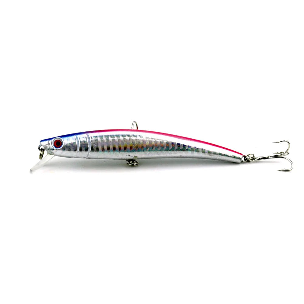 2026 Minnow 3/5/8 Pcs Of Random Artificial Bait Size 11.5CM/11G Minnow Fishing Lure Set Bait Crank Wobble Bait Crankbait Peaceful Pleasures Health and Wellness