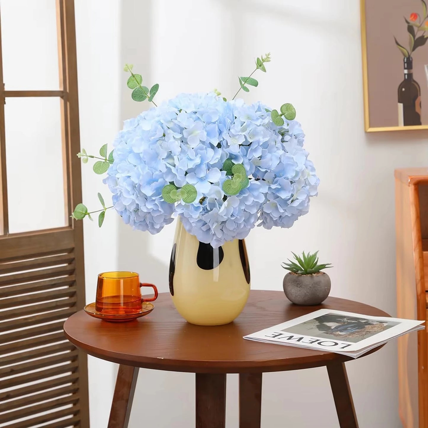 Silk Hydrangea Artificial Flowers – Wedding & Home Décor