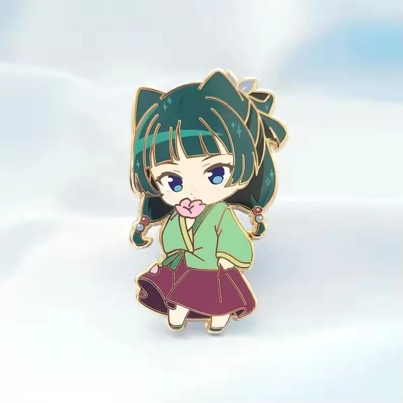 Maomao Jinshi Enamel Pin | The Apothecary Diaries Brooch