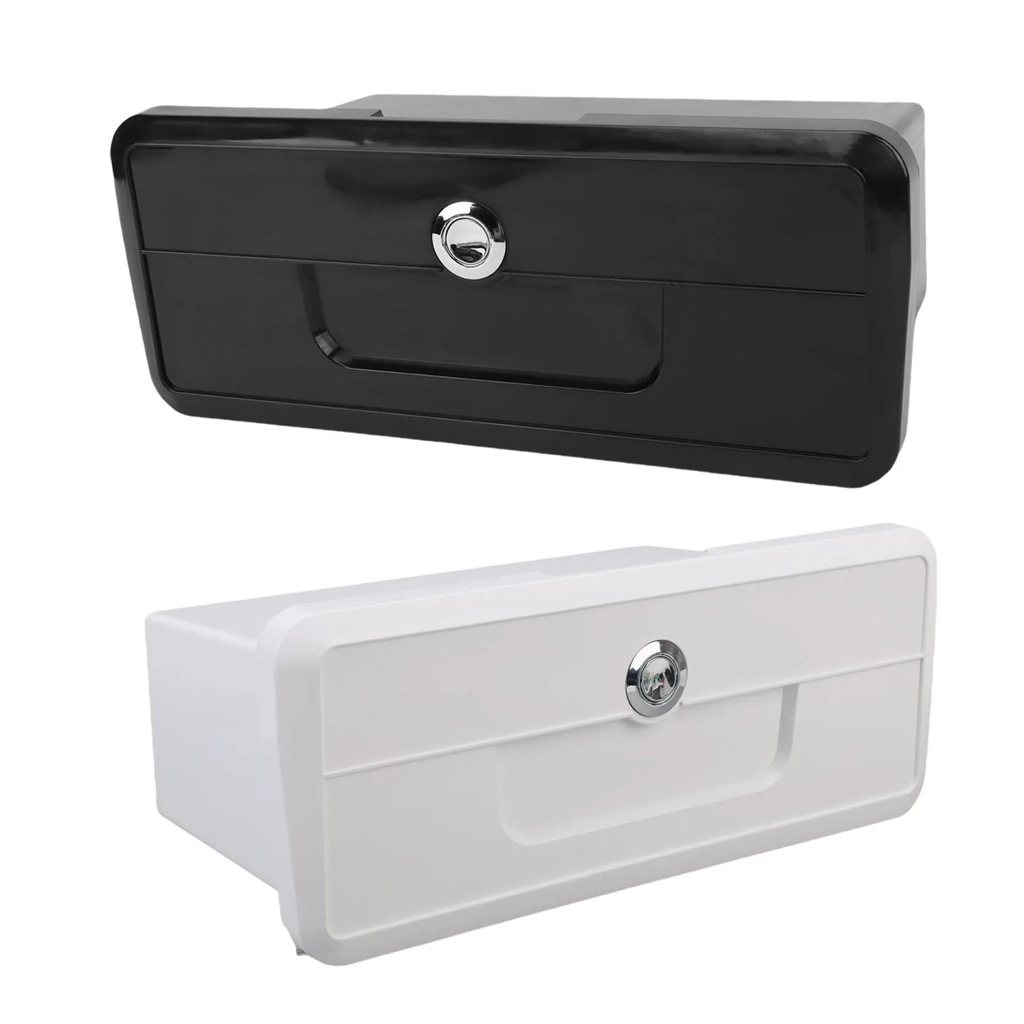 Marine Boat Storage Box with Cup Holders & Lock | ABS