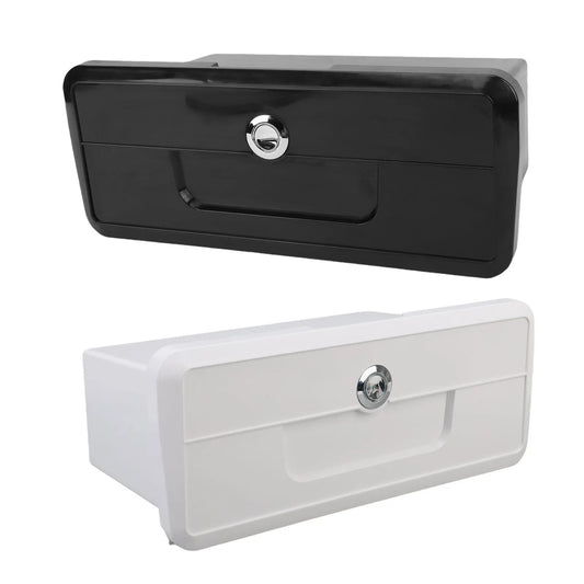 Marine Boat Storage Box with Cup Holders & Lock | ABS Marine Storage Box Peaceful Pleasures Health and Wellness