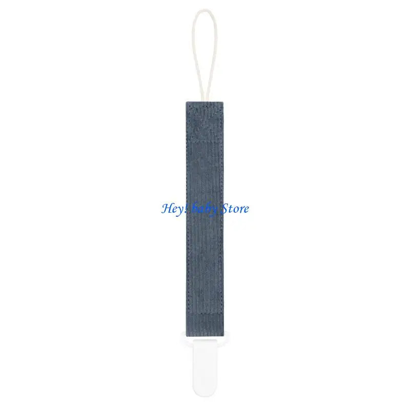 Baby Pacifier Chain Clip Teether Soother Strap – Cotton & Plastic