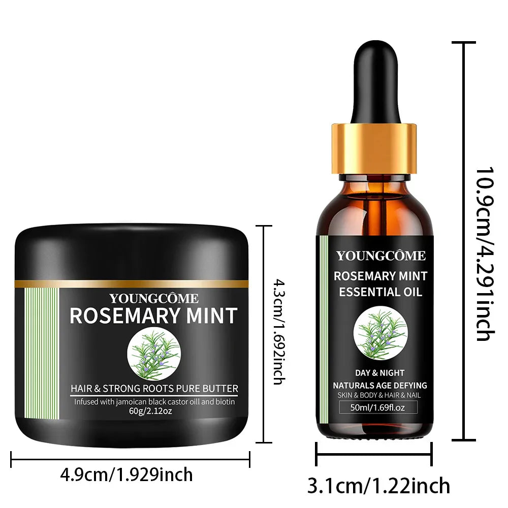YOUNGCOME Rosemary Mint Hair Growth Oil & Film Treatment
