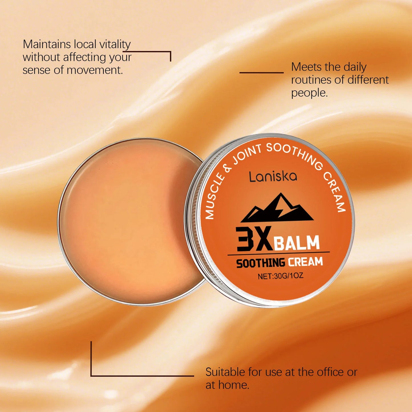 Laniska Joint & Muscle Relief Balm – Knee, Shoulder & Leg Cream
