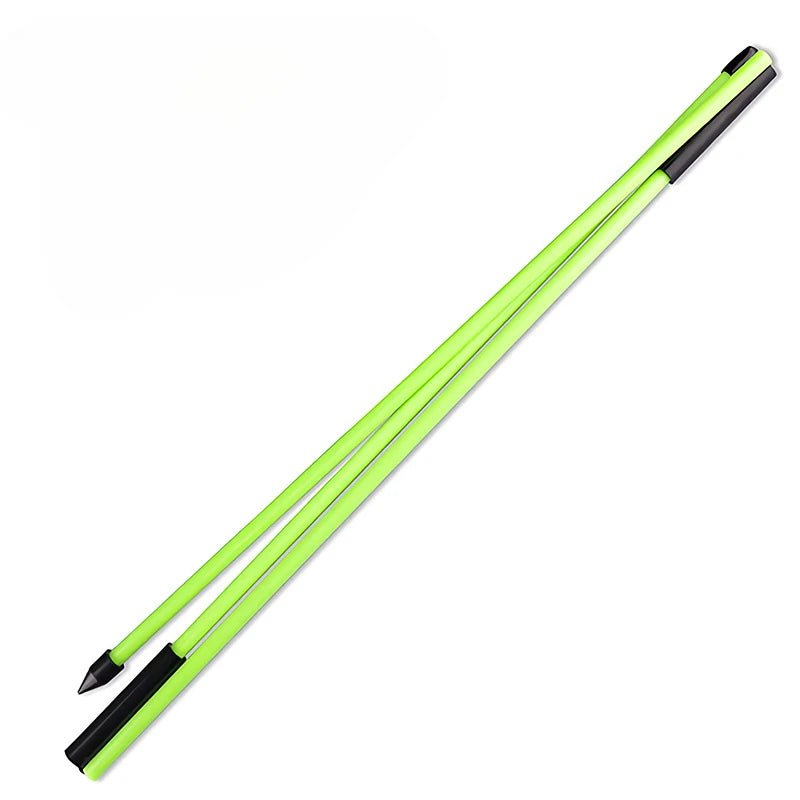 Golf Alignment Sticks – Folding Swing Trainer & Positioning Rod Golf Training Aid Peaceful Pleasures Health and Wellness green-1pc