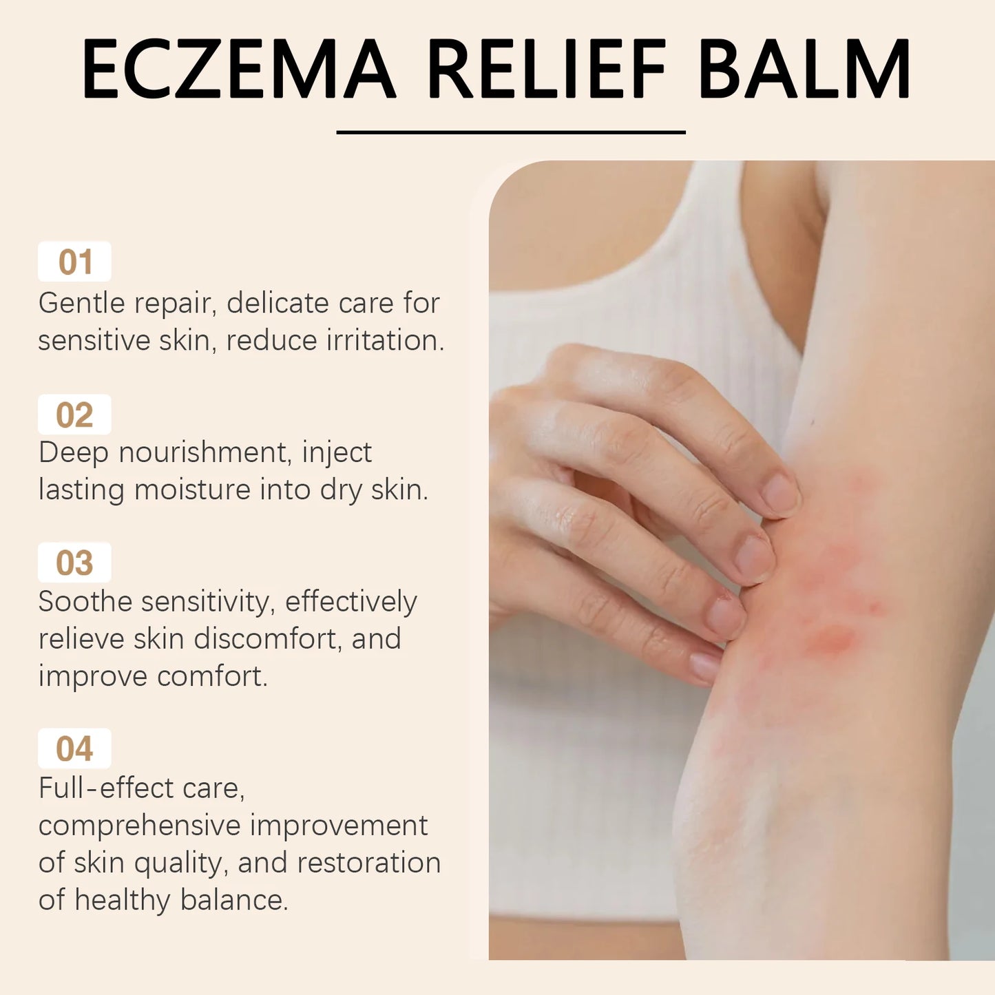 Ximonth Eczema Relief Cream | Moisturizing Skin Barrier Repair