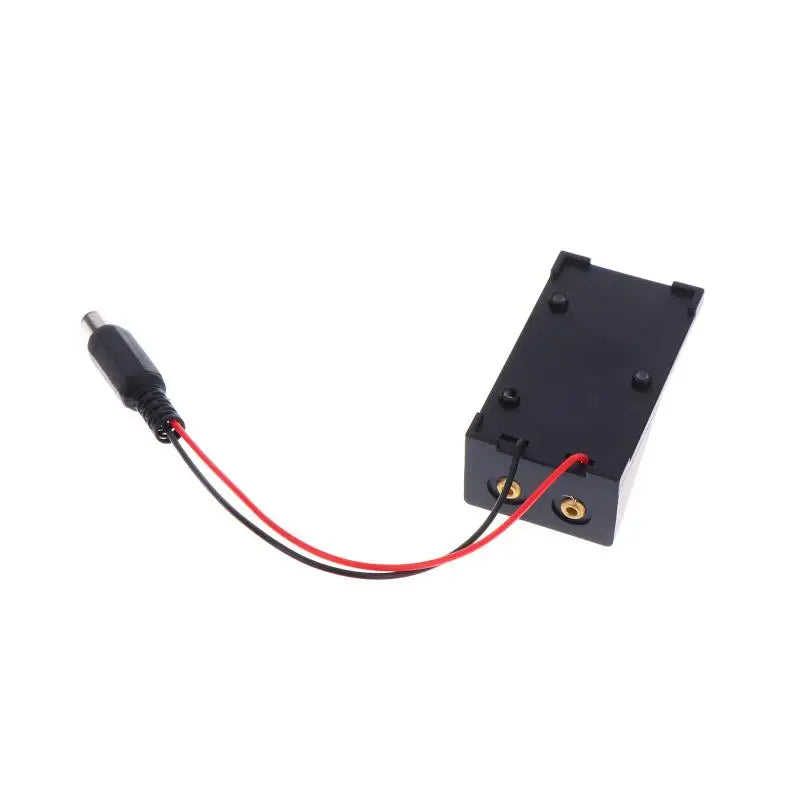 2Pcs/pack 9V Battery Clip Holder Case Box With Wire Leads DIY Interface Accessories Peaceful Pleasures Health and Wellness