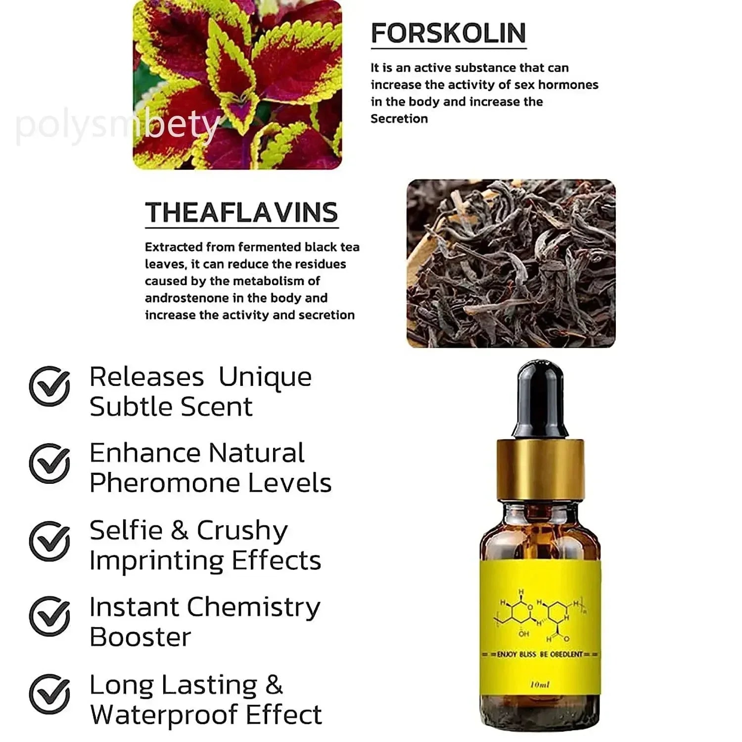 Flirting Perfume Pheromone For Man To Attract Women Long Lasting Androstenone Perfume Body Oil Sexually Stimulating Essential Peaceful Pleasures Health and Wellness