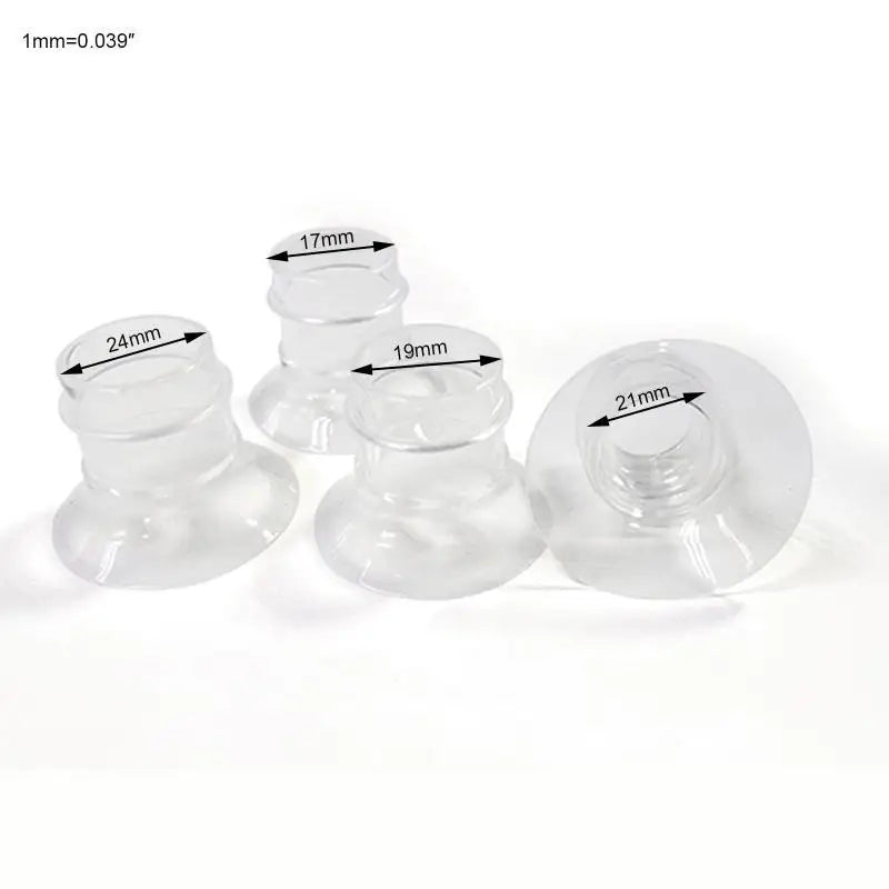 Silicone Breast Pump Flange Inserts 17 19 21 24mm – BPA Free