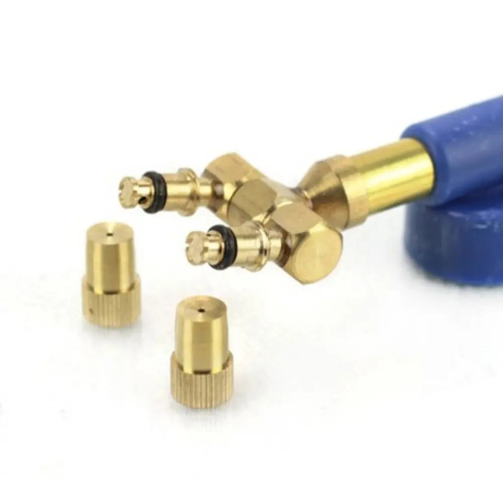 Portable Brass Atomizing Misting Nozzle Push-pull High Pressure Irrigation Sprayers Adjustable Universal Beverage Bottle Sprayer Peaceful Pleasures Health and Wellness