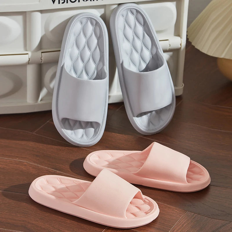 Women's Anti-Slip EVA Slippers | Thick Sole Indoor Slides