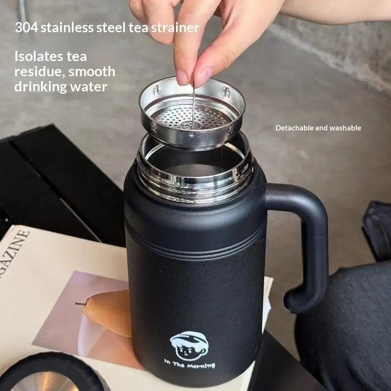 1000ml 316 Stainless Steel Insulated Water Bottle with Handle
