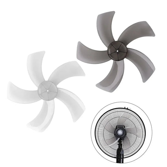 Household Plastic Fan Blade Five Leaves Nut Cover Pedestal Desk Peaceful Pleasures Health and Wellness
