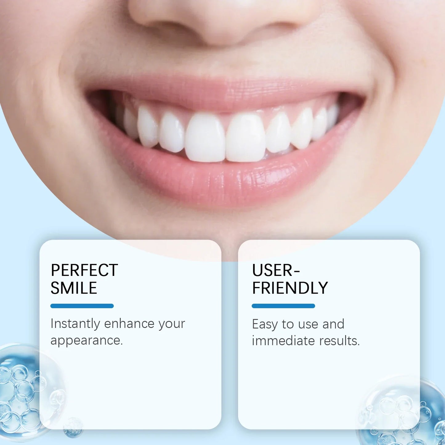 Temporary Dentures Kit – Whitening Simulation Braces Upper & Lower