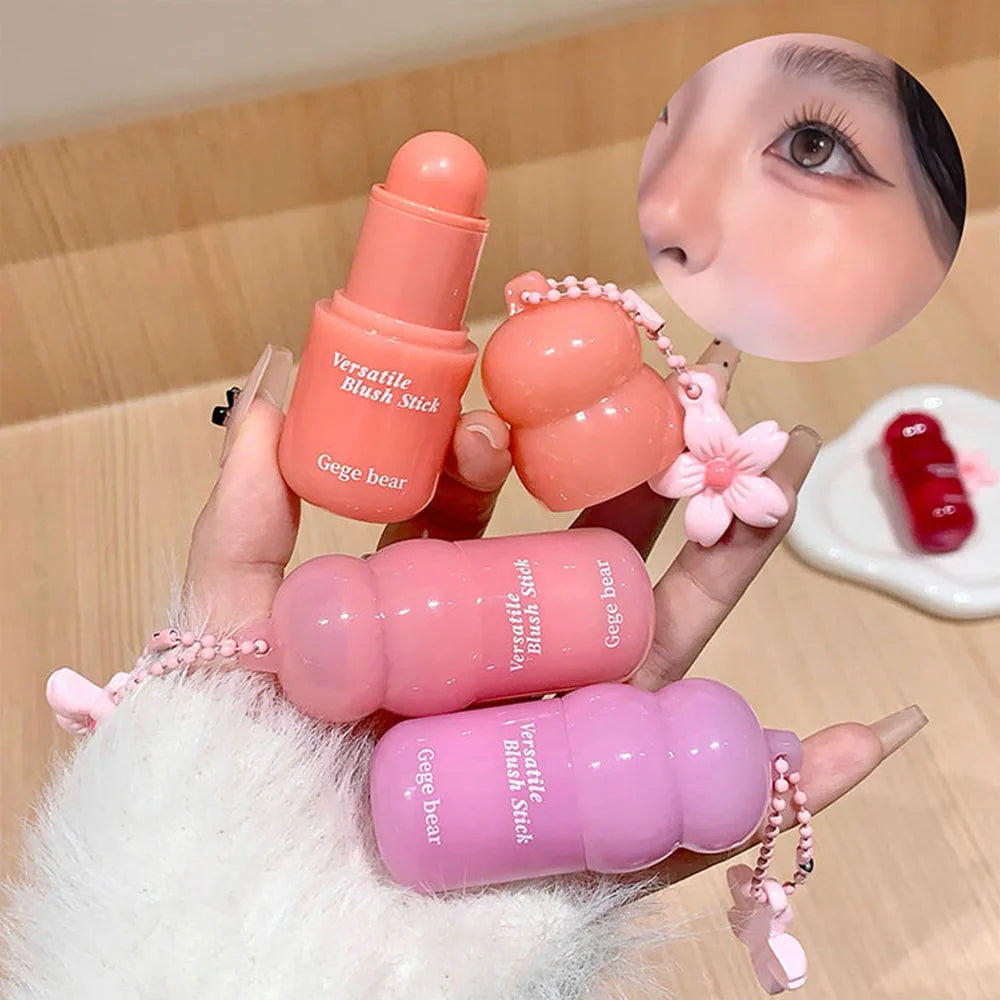 2-in-1 Lip & Cheek Blush Stick | Waterproof Long-Lasting