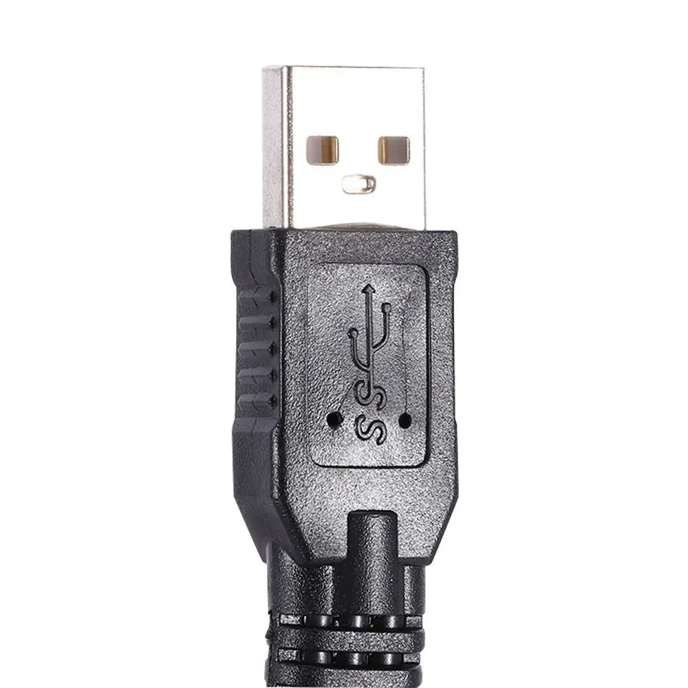 Durable Male To Female 3-RCA Female AV Cord Video Adapter Video Cables Cable Converter Peaceful Pleasures Health and Wellness black