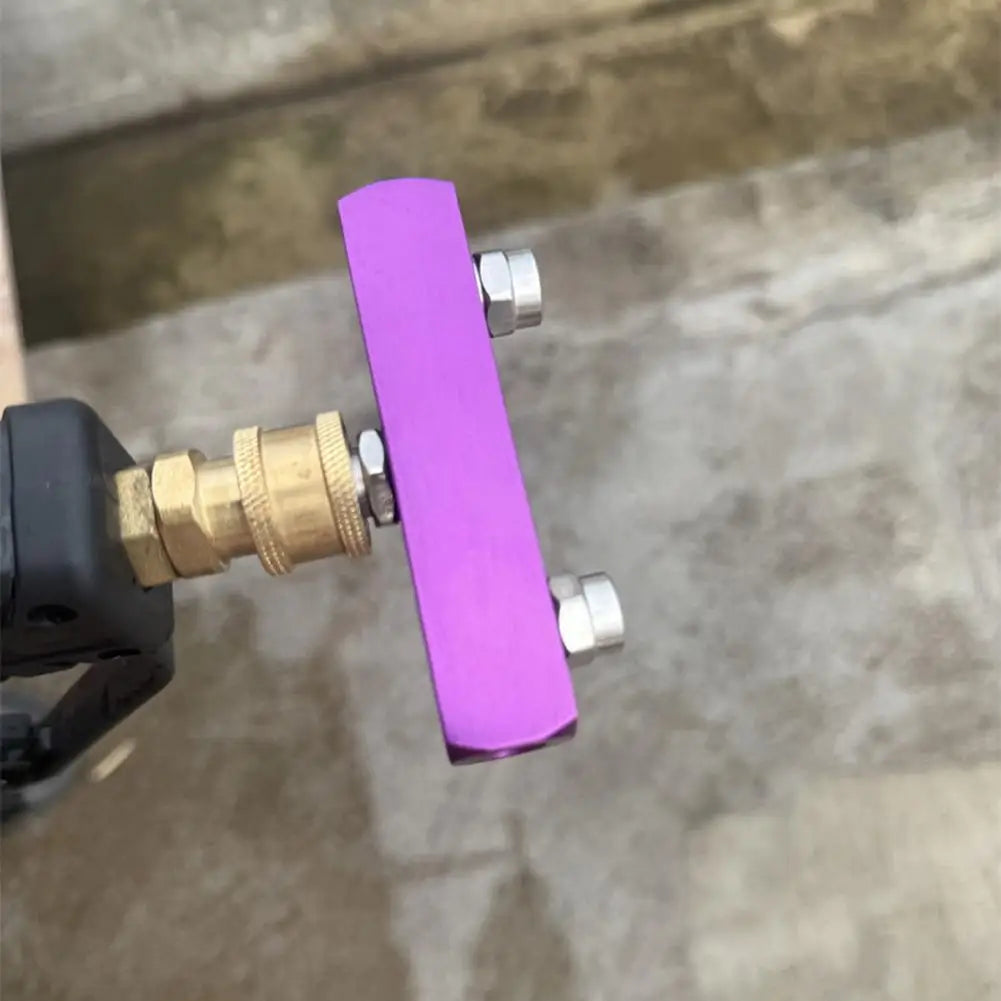 High Pressure Washer Dual Nozzle 1/4" Quick Connector Double Spray Tip Power Washing Spray Nozzles Car Cleaning Tools Hose Adapt Peaceful Pleasures Health and Wellness
