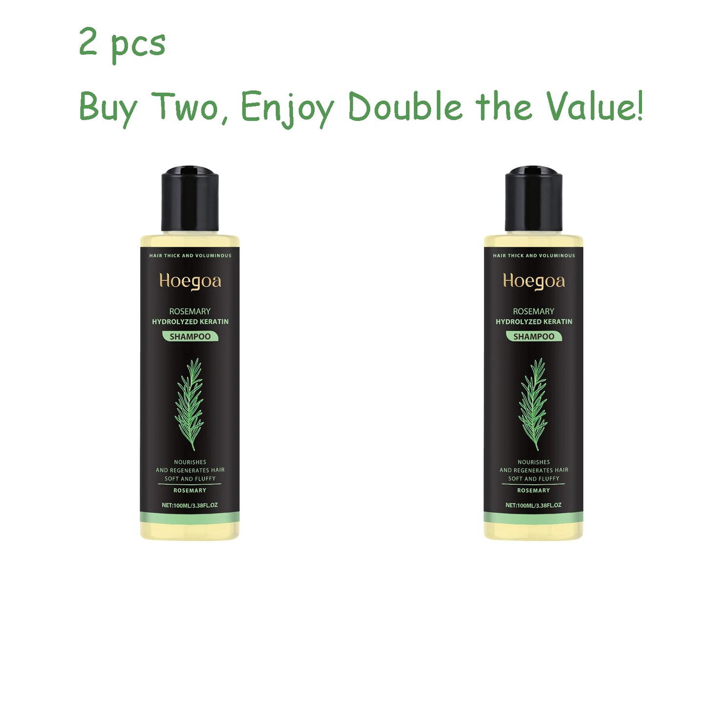 Hoegoa Rosemary Thickening Shampoo – Volumizing Hair Repair