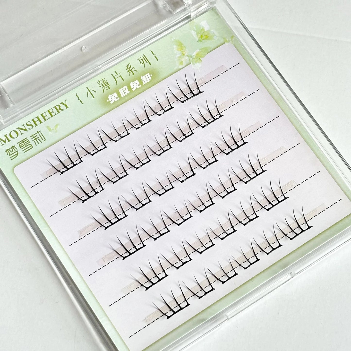 Korean Idol DIY Lashes Extension Cute Cat Paw False Eyelashes Natural Make Up Large Capacity DIY Lash Cluster Peaceful Pleasures Health and Wellness style 9