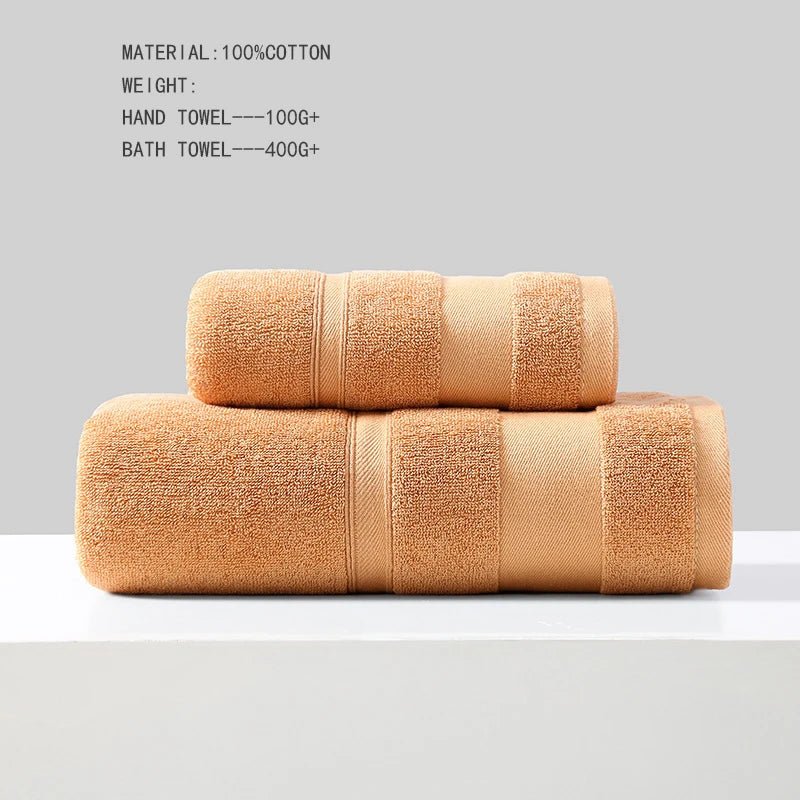 Battilo 100% Cotton Bath & Hand Towel Set – Hotel Spa Quality