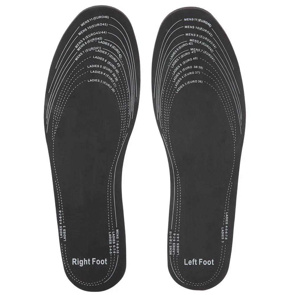 Shoe Insoles Sweat Smell Absorption Comfortable Cloth Latex Insoles Cutting Breathable for Leather Shoes for Sports Shoes Peaceful Pleasures Health and Wellness Default Title