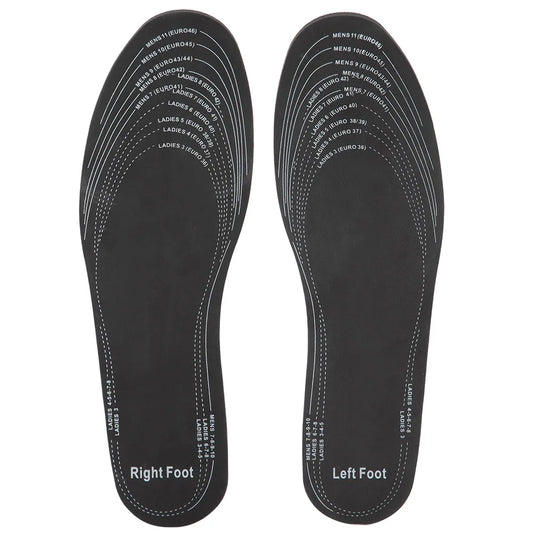 Shoe Insoles Sweat Smell Absorption Comfortable Cloth Latex Insoles Cutting Breathable for Leather Shoes for Sports Shoes Peaceful Pleasures Health and Wellness Default Title