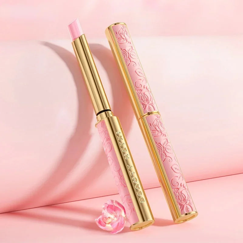 Korea Style Pink Temperature Change Lipstick Moisturizing Hydrating Color Change 1g Peaceful Pleasures Health and Wellness