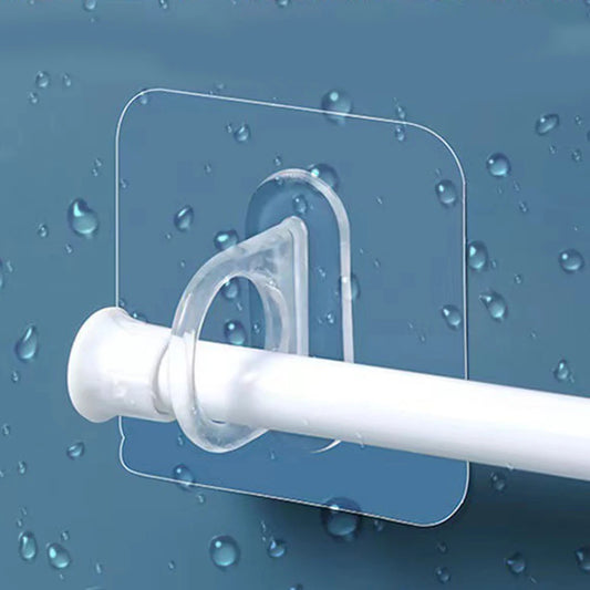 Adhesive Spray Bottle Hooks Easy To Use And Easy To Install Curtain Rod Holder for Bathroom Kitchen Home Hotel Peaceful Pleasures Health and Wellness