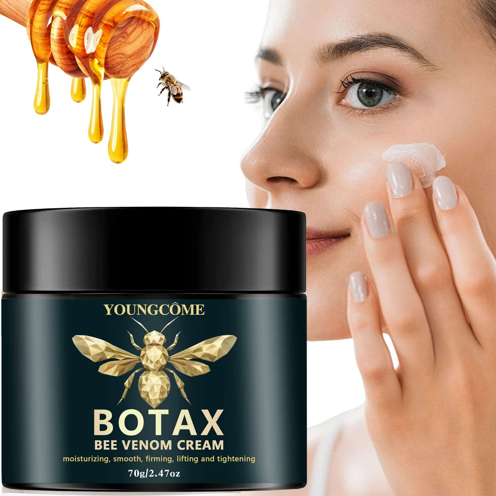 YOUNGCOME Bee Venom Cream - Hydrating Face for Smooth & Firm Skin Lifting & Tightening Formula Daily Nourishing Skincare Peaceful Pleasures Health and Wellness