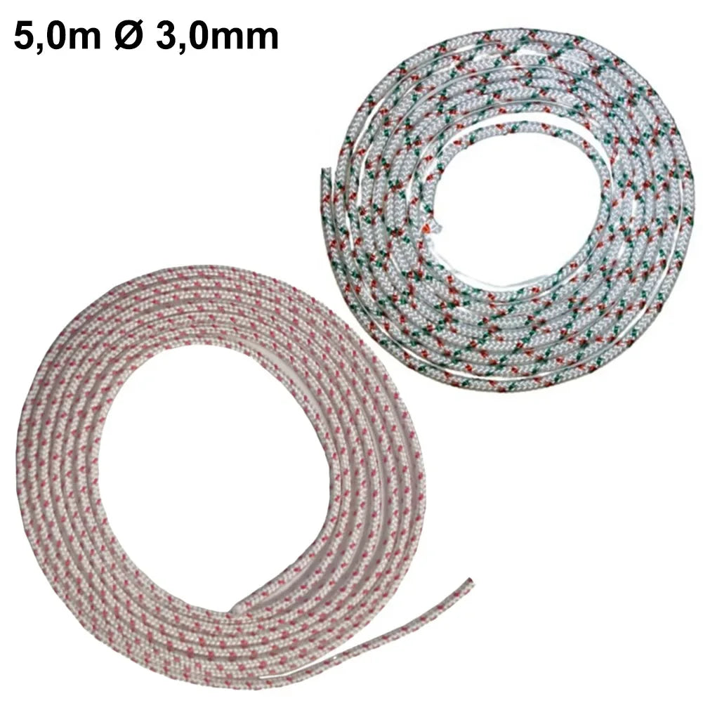 Starter Rope Strap Start Pull Lawn-mower 5 0m 3 Partner Trimmer