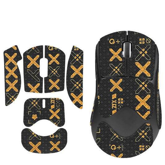 Wireless Mouse Grip Lape Skate Handmade Sticker For GPW4 For Logitech G PRO X SUPERLIGHT 2 Dex Non-Slip Lizard Skin Suck Sweat Peaceful Pleasures Health and Wellness