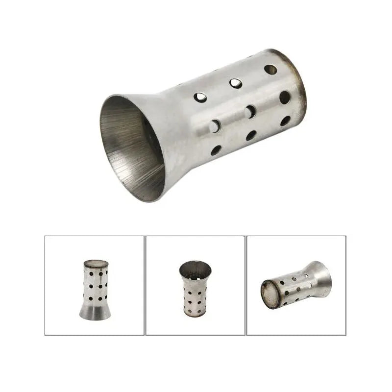 51mm Inlet Motorcycle Exhaust Muffler Adjustable DB Killer Silencer Noise Sound Eliminator motorcycle Peaceful Pleasures Health and Wellness