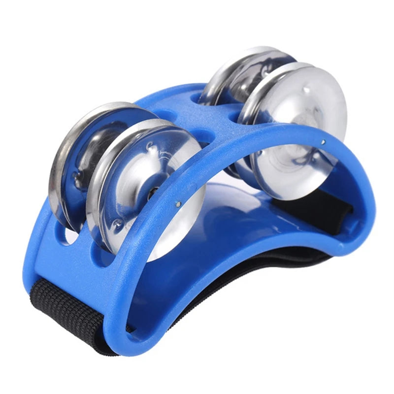 Drum Companion Jingle Accessory Percussion Instruments Accessory Hand Foot Davul Tambourine Drum Peaceful Pleasures Health and Wellness
