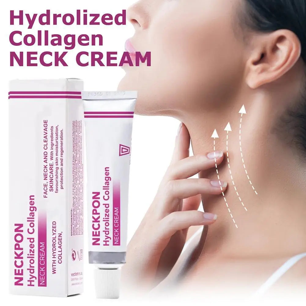 Collagen Neck Cream 40g – Firms, Lifts & Reduces Fine Lines Peaceful Pleasures Health and Wellness