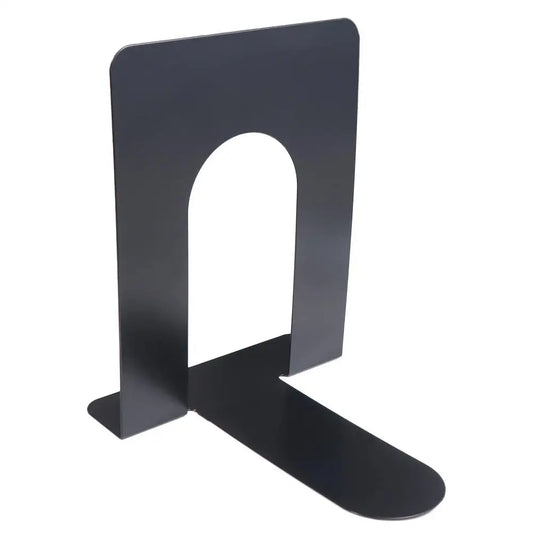 Desktop Organizer L-shaped Desk Bookends INS Display Iron Book Stand Simple Durable Book Support Rack School Office Peaceful Pleasures Health and Wellness Blue